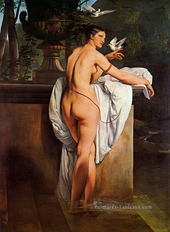 Carlotta Chabert venez venere 1830 femme Nu Francesco Hayez Peintures à l'huile